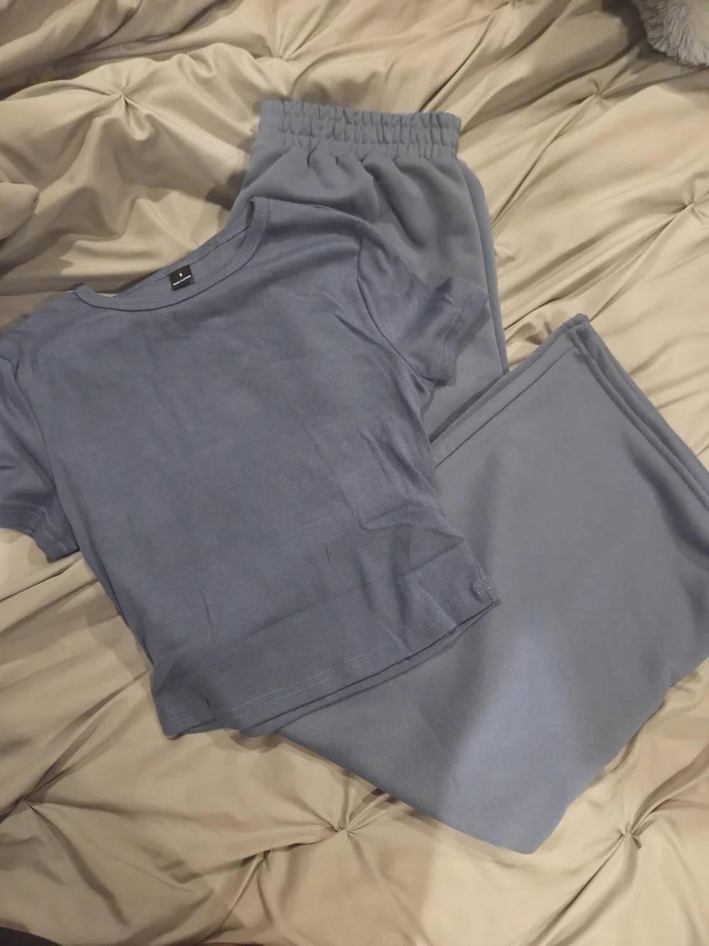 SHEIN Dusty Blue Set Women’s Size Small